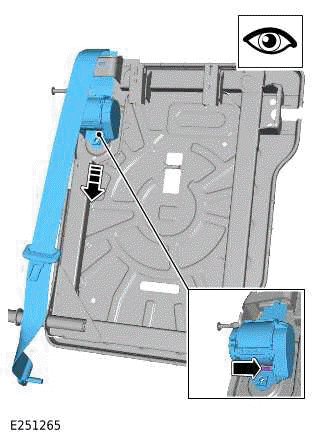 Second Row Center Seatbelt Retractor